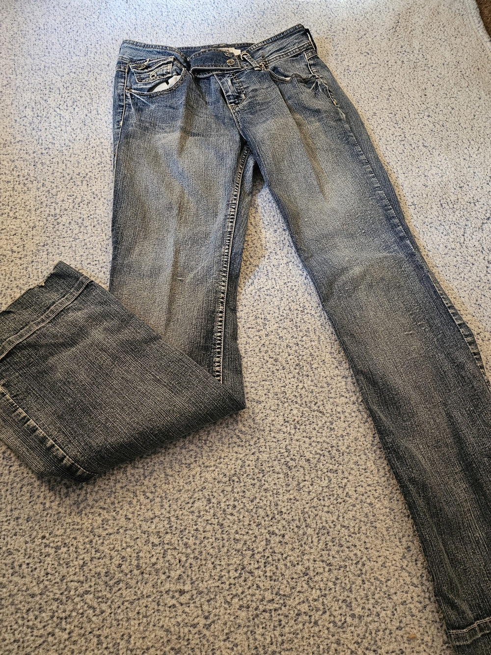 Vintage Lowrise Straight-Leg Jeans